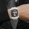 WRISTWATCHES Pindu luksus Tourbillon Mechaniczny zegarek męski Zaawansowany szafir chronografu Luminous Waterproof Masculino Box