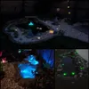 10Pcs Mini Submersible LED Lights with Remote Control Tea Lights Small Underwater Lights Light for Party Vase Fishtank Hot Tub HKD230829