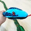 Poupées en peluche pour enfants, jouet en peluche, simulation de couleur, serpent, bébé, jouet en peluche, cadeau de noël, serpent maléfique, 230828