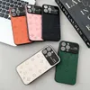 Hermosas fundas para teléfonos iPhone 15 14 Pro Max Cuero de lujo L Monedero Alta calidad 18 17 16 15promax 14promax 13promax 15pro 14pro 13pro 12pro 13 12 11 con Logo Box 829