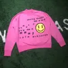 Erkek Hoodies Sweatshirts 666 CPFM Street Giyim Yüz Köpek Pamuk Pamuk Gevşek Gevşek Velvet Tops Pullover Sweatshirt Ceket Erkekler için UNISEX J230829