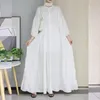 民族服イスラム教徒のドレス女性アラブガウン中東ドバイアバヤトルコファションルーズローブエレガントフェム