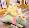 Bambole di peluche di molte dimensioni Unicorno Action Figure Peluche Huggable Bear Doll Ragazza che dorme lungo cuscino Cute Bed Gir 230828