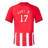 23 24 Athletic Club Yeray Muniain Mens 축구 유니폼 팬 플레이어 Williams I.Martinez Yeray Raul Garcia Home Away 3rd GK Football Shirts