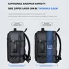 Skolväskor 2023 Luxury Business Laptop ryggsäck för man resväska Schook Högkvalitativ 17 tums vattenskyddspaket