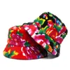 Chapeaux à larges bords Chapeaux de seau Chapeaux de seau en fausse fourrure chaude d'hiver pour femmes Casquettes d'extérieur florales Casquette de pêcheur en polaire douce Chapeaux de vacances de ski moelleux 230828