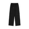 "Men's Parisian Style Love Embroidered Loose Sweatpants - Classic Cotton Short Pants for a Comfortable and Stylish Look"