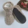 Pantofole Inverno Donna Pantofole Scarpe Inverno Coppia Calzini da pavimento Adulto Antiscivolo Ispessimento Velluto Pantofole da ballo per interni a tubo alto 230829