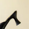 Terlik Pxelena 34-45 Yaz 2023 Kadın Katırlar Kitten Yüksek Topuklu Modern Lady Slaytlar Parti Tarih Ayakkabıları Gümüş