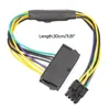 Computer Cables For Optiplex 3020 7020 9020 8-pin Power Cable ATX 24 Pin To 8pin 30CM Long Supply Adapter Replacement