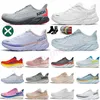 Hoka One One Free People Clifton 9 8 Scarpe da corsa Hokas Bondi 8 Donna Uomo Scarpe da ginnastica basse in mesh Triple Bianco Luminoso Blu mare Ons Cloud Scarpe da ginnastica sportive Taglia grande 36-47