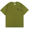 Chemise décontractée pour hommes 100% coton T-shirt design T-shirt confortable col rond classique motif de lettre d'été manches courtes