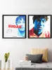 Music Bands Poster Prints Abstract Portrait Canvas Painting Wall Stiker Gift Room Art Silk Living Room Bar Boys Bedroom Home Decor No Frame Wo6