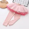 Pantalon 2 3 4 5 6 ans petit bébé printemps couches maille gâteau jupe pantalon filles Leggings enfant en bas âge enfant princesse Tutu enfants vêtements