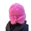 Stingy Brim Hats Quality New Knitted Beanies Women Winter Personality Ear Protection Bomber Hats Flanging Warm Tethered Skullies Cap Wholesale J230829