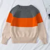 Pullover Autumn Baby Girls Boys Sweaters Coat Kids Stickovers Topps Baby Boys Girls Cartoon Long Sleeve Sweaters 230828