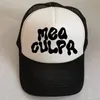 قبعات الكرة mea culpa cap summer casual plain mesh baseball cap قابلة للتعديل قبعات قابلة للتعديل