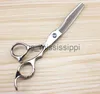 Scissors Shears Professional 440c 6 inch sapphire hair scissors set hair clipper cutting scissor barber thinning shears hairdressing scissors x0829