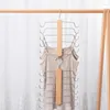 Hangers Tank Tops Hanger Space Saving Lingerie Bra Closet Holder With 12 Hooks Storage and Organization For Home El EL