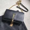 10A عالية الجودة من Kate Tassels Luxury Womens Womens Designer Purseer Cardes Poundes Designer Woman Woman Handbag Wallets with Box Dhgates Chain Viseer Acags