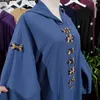 Roupas étnicas Abaya Mulheres Muçulmanas Maxi Robe Com Capuz Árabe Jilbab Ramadan Para Diamantes Kaftan Turco Bangladesh Casual Party Fashion