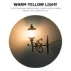 Wandlamp 4 stuks poppenhuis licht outdoor home decor mini doe-het-zelf verlichting model verlichting kleine abs miniatuur decoraties lichtgevend