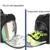 Borsone IX Borsa da palestra grande Fitness Wet Dry Training Uomo Yoga Per scarpe Borse da viaggio a spalla Multifunzione Allenamento Nuoto 230828