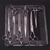 Scissors Shears 70'' Cat Pet Grooming Thinning Professional Dog Curved Hemostatic Forceps Comb Hair Cutting Z3002 230828