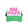 قبعات الكرة mea culpa cap summer casual plain mesh baseball cap قابلة للتعديل قبعات قابلة للتعديل