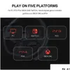 Filtro de combustível Outros acessórios Pxn V900 Gaming Volante Volante Pc Racing para Ps3/Ps4/Xbox One/Android Tv/Switch/Xbox Series S/ Dhy6F