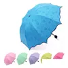 Parapluies Fl Matic Rain Femmes Hommes 3 Pliant Léger Et Durable Fort Enfants Parapluie Ensoleillé Pluie 6 Couleurs Par Mer Zc1249 Drop Livraison Ho Dhnlz