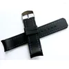 Watch Bands 22mm Waterproof Silicone Watchband Rubber Radian Arc Degree Strap Parts Band Buckle Tools