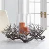 Decoratieve Bloemen Navidad Halloween Decoratie Deadwood Krans Zwart Gloeiend Spook Herfst Decor Herfst Garland Deur