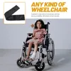 Borse portaoggetti Protezione per le gambe della sedia a rotelle Poggiapiedi Cinghie in tessuto Oxford Accessori di sicurezza Poggiapiedi Vitello