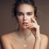 Makersland – colliers à pendentif coquillages pour femmes, bijoux à la mode pour dames, cadeaux de luxe à la mode, vente en gros