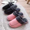 genuine home Slippers Women's leather female furry shoes winter 2023 classic fur slippers woman indoor shoe T230828 3301