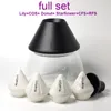 Macinacaffè manuali Lilydrip Filtro trasformatore Set di creatori per versare in ceramica Migliora la portata di gocciolamento Accessori per bar 230829