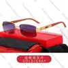 2023 New Kajia full-frame sunglasses Men's business box Wood leg Women's glassesJ9OM