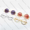 Fashion trend polygon Sunglasses Women's fashion new Kajia metal leopard head men's personalized glassesXDT1