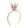 Headbands Kids Girls Party Hair Hoop Shiny Tiara Crown Birthday Headwear Hairband for New Year Fairy Christmas Costumes Drop Delivery Dhosn