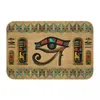 Tapetes Olho Egípcio de Horus Ornamento no Egito Antigo Arte Digital Não-Slip Tapete Capacho Quarto Banheiro Tapete Porta Tapete