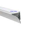 1.5m/pcs Customized LED Aluminum Profiles With Bidirectional Light Output and Wall Washing Without Ceiling