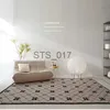 Carpets Modern Geometric Pattern Rug Cream Style Carpets for Bed Room Living Room Large Area Carpet Casual Bedroom Decorative Rug x0829