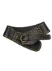 Bälten Weekeep Punk Style Asymmetric Belt Chic Rivet Stitched Leather Belt for Women Gothic Streetwear Pu Waistband Harajuku Aesthetic 230829