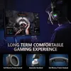 ONIKUMA Wired Stereo Gaming Headphones With Mic LED Lights for Gamer Headset HKD230828