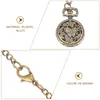 Pocket Watches Alloy Exquisite Necklace Watch: Vintage Tree Vine Graved Watch with Chain Xmas Graduation Födelsedag Fathers Day Gifts