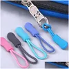 Altro Home Garden Zipper Pl Pler End Fit Corda Tag Sostituzione Clip Fibbia rotta Fissatore Zip Cord Tab Borsa da viaggio Valigia Tenda Backpac Dhpl5