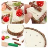 Kitchens Play Food Wooden Children Kitchen Toys Pretend Cutting Cake Kids Fruit Cooking For Baby Birthday Interests 230830