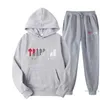 23 Tracksuit Men's Nake Tech Trapstar Track Suits Hoodie Europe Basketball Football Rugby Tvådel med kvinnors långa ärm Hoodie Jacketbyxor Spring Cmb3