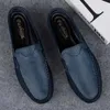 Chaussures habillées Véritable cuir hommes demi pantoufle classique respirant italien Muller chaussures mocassins hommes chaussures décontractées à la main hommes appartements chaussures paresseuses